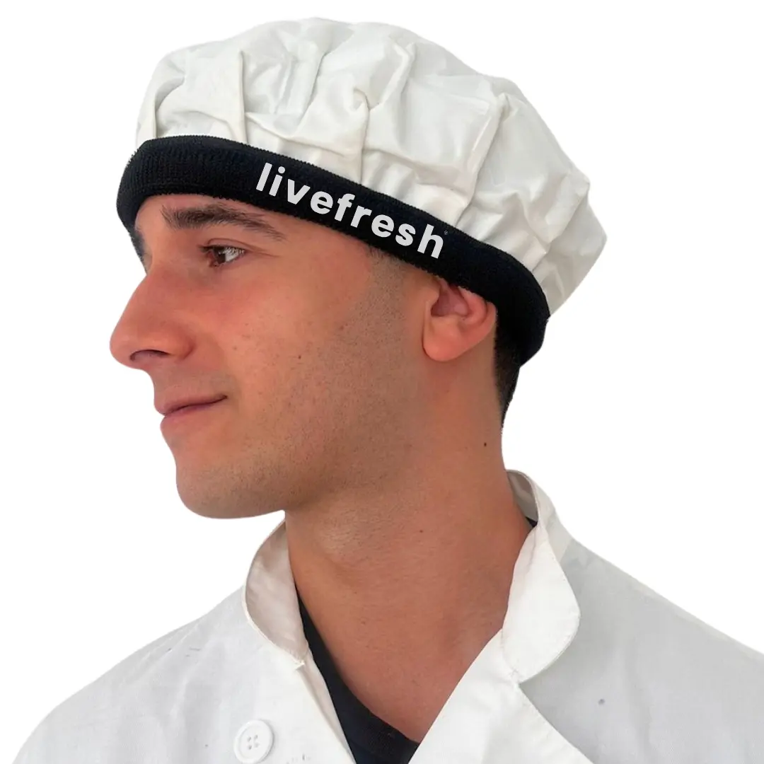 gorro de frio cocineros livefresh
